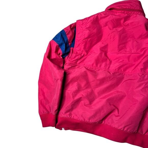 Vintage 80s 90s Nike Fleece Lined Windbreaker Pullover Sailing Large - Picture 6 of 10